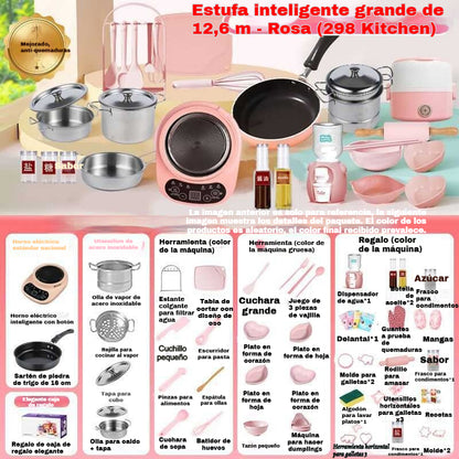 🎁【El mejor regalo para niños】🍳 Mini juguetes de cocina para niños
