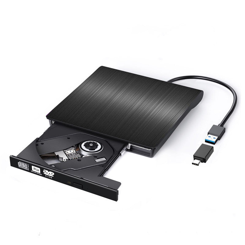 📢📢¡50% de descuento! Unidad de CD/DVD externa: Plug and Play, portátil y fácil de usar, compatible con sistemas Mac/Windows.
