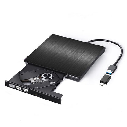 📢📢¡50% de descuento! Unidad de CD/DVD externa: Plug and Play, portátil y fácil de usar, compatible con sistemas Mac/Windows.