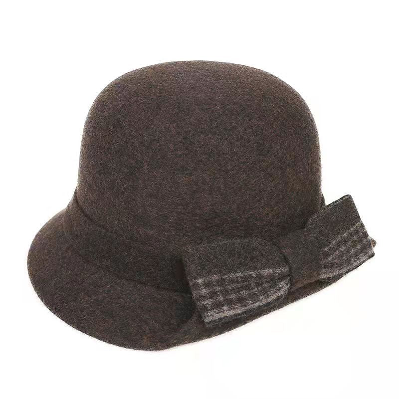 💥50%OFF💥 Sombreros de otoño e invierno para mujer - sombreros de fieltro de pura lana