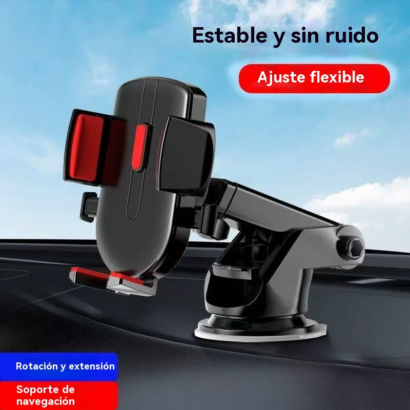 🚗【Compre uno y llévese otro gratis】Soporte multifuncional para teléfono móvil para coche, ¡soporta hasta 5 kg! Seguro y a prueba de sacudidas.