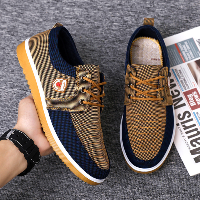 【🔥Gran descuento】🔥 2026 Zapatos casuales de lona transpirable para hombres