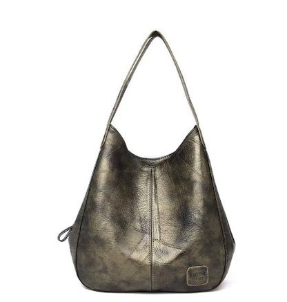 💗【Novinka】 Nová stylová měkká kožená kabelka přes rameno, velká kapacita, praktická a elegantní 👜-3889724