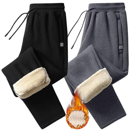 👖【M-5XL】Zimske moške športne hlače za zimo 2025 z izolacijo iz debelega ovčjega krzna, ležerne, tople in udobne.