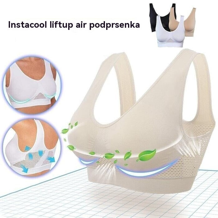 ⏰💥【Výprodej konce sezóny】【Balení 3 kusů】Bezešvá podprsenka pro plné velikosti ❤️ Prodyšná a chladivá【40–120KG】