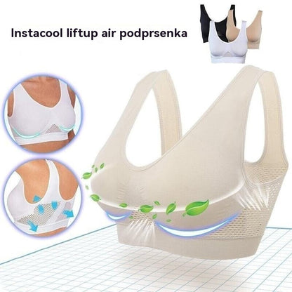 ⏰💥【Výprodej konce sezóny】【Balení 3 kusů】Bezešvá podprsenka pro plné velikosti ❤️ Prodyšná a chladivá【40–120KG】