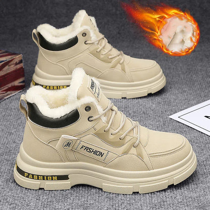 🔥🔥👞【39－44】 Nové pánské zimní zahušťovací sametové teplé boty Martin na rok 2024-3846199