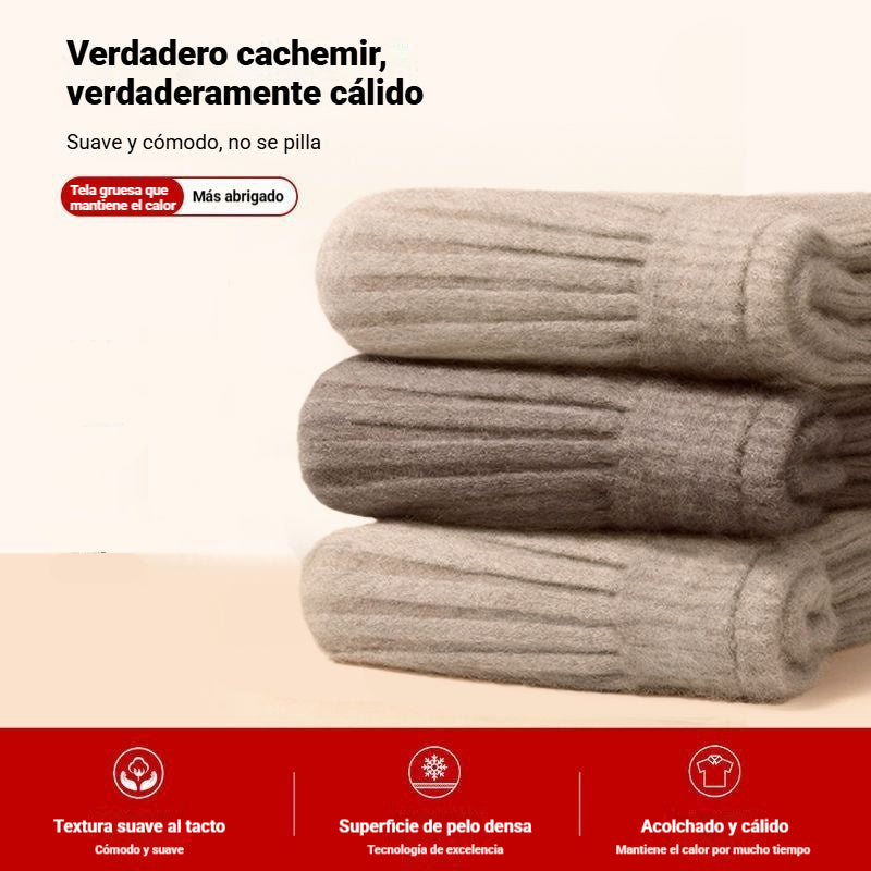 🔥【Compra 1 par y llévate 1 gratis】🧦🏐Protectores de rodillas de cachemira de otoño e invierno para hombres, mujeres y ancianos para mantener las piernas calientes y prevenir resfriados.