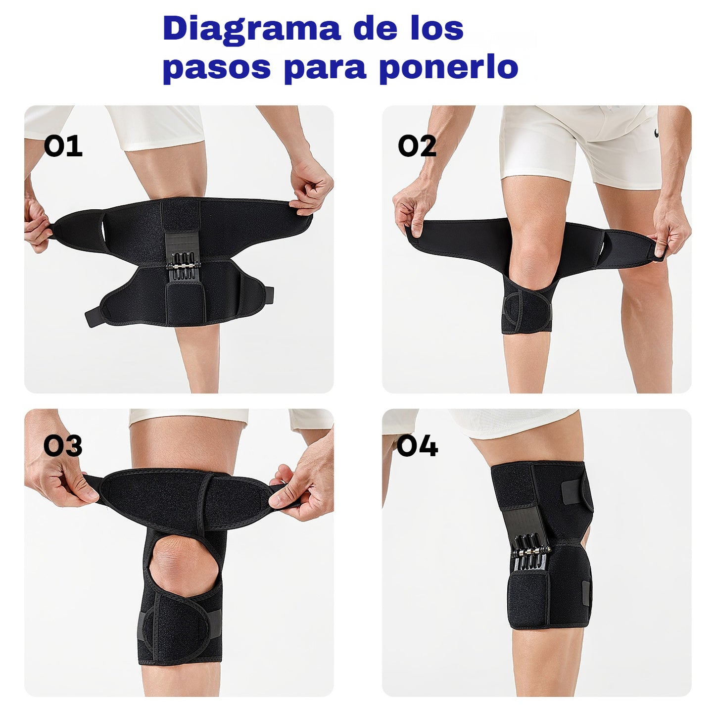 🎁Compra 1 y llévate 1 gratis🎁 Dispositivo de asistencia para la articulación de la rodilla, soporte para las piernas de las personas mayores