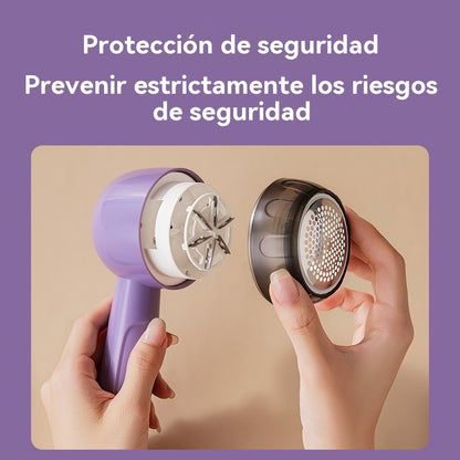 ✨ Quitapelusas eléctrico portátil multifuncional quitapelusas profesional para prendas de lana punto y algodón 👕🧥🧶