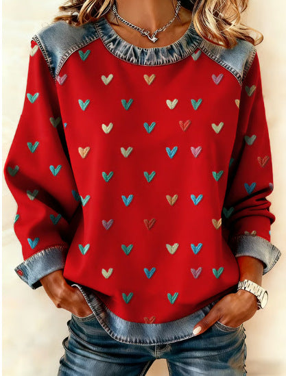 🔥⛄❄️50% de descuento 【S-5XL】Sudadera nueva otoño/invierno 2026, estampado de alta calidad