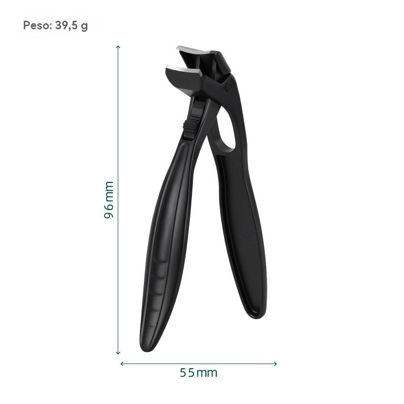 🔥Cortaúñas curvo de acero inoxidable: ergonómico y fácil de usar para personas mayores