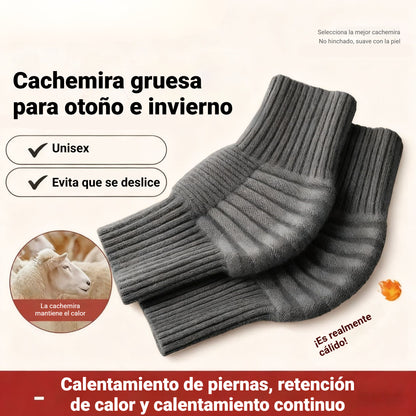🔥【Compra 1 par y llévate 1 gratis】🧦🏐Protectores de rodillas de cachemira de otoño e invierno para hombres, mujeres y ancianos para mantener las piernas calientes y prevenir resfriados.