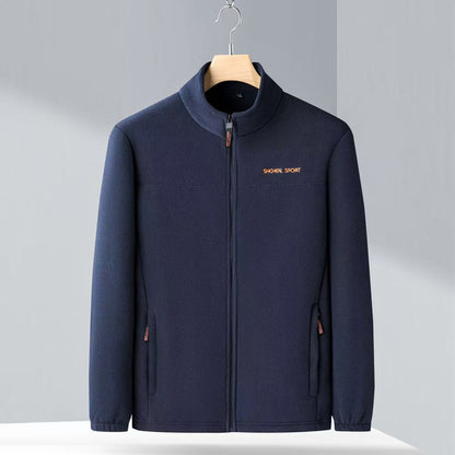 🧥🍂🔥50% zľava🔥Pánska jesenná a zimná polar fleecová bunda, flísová bunda s vysokým golierom pre mladých mužov a mužov stredného veku
