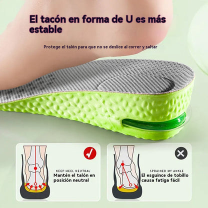 📢📢50% de descuento! ! ⏰ La cómoda plantilla acolchada añade altura: ¡camina con facilidad y estilo! 👟