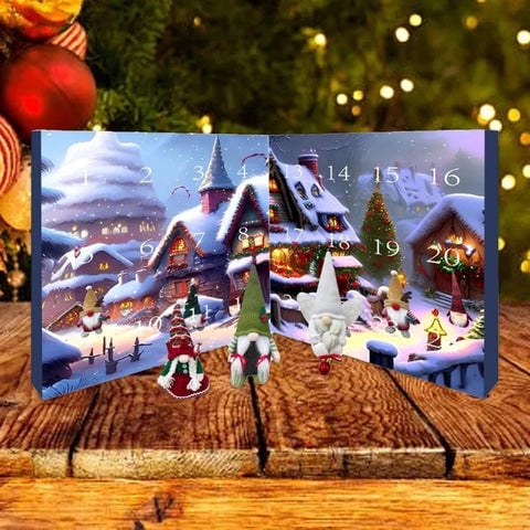 🎃🎅【🎄🎄Vianočný bestseller】Adventný kalendár s vianočným trpaslíkom 2025