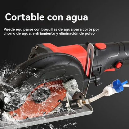 🛠️Amoladora angular de mano Base de corte de cuchillo giratorio