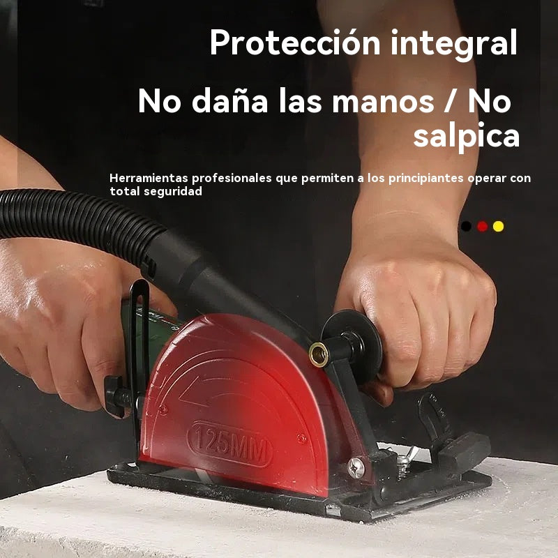🛠️Amoladora angular de mano Base de corte de cuchillo giratorio