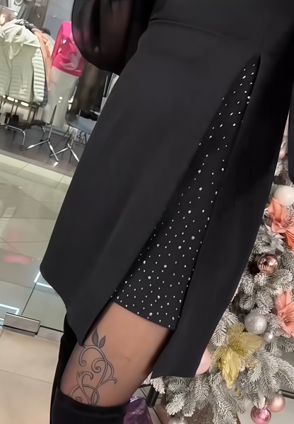 🌈💐【S-5XL】 Nové teplé a módní jednobarevné šaty-3852386