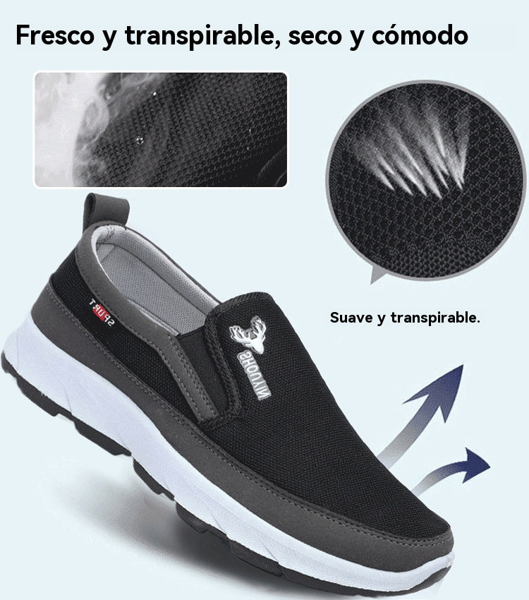 👟【39-44】 Zapatos casuales ligeros y transpirables, cómodos de llevar.