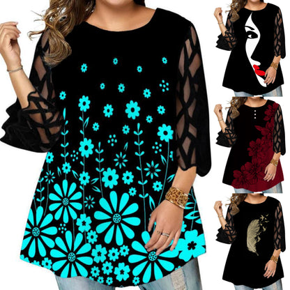 💞【Kupte 1 a získejte 1 zdarma】【L~6XL】Nové dámské tričko z bavlny a lnu