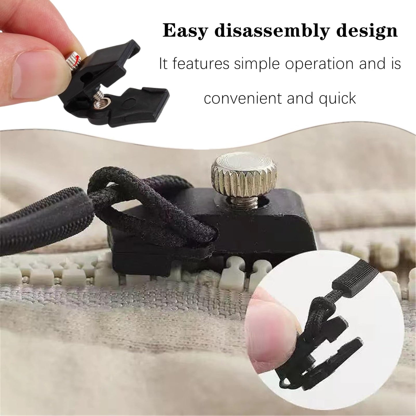🛒【Compre 50 y obtenga 50 gratis】Herramienta universal de reparación de cremalleras