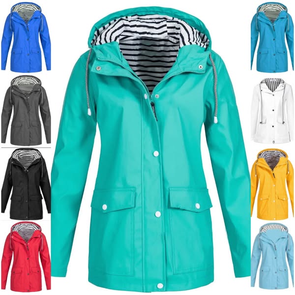 🍂🧥【Temporada más vendida】【Tallas S-5XL】Chaqueta unisex cortavientos e impermeable para actividades al aire libre