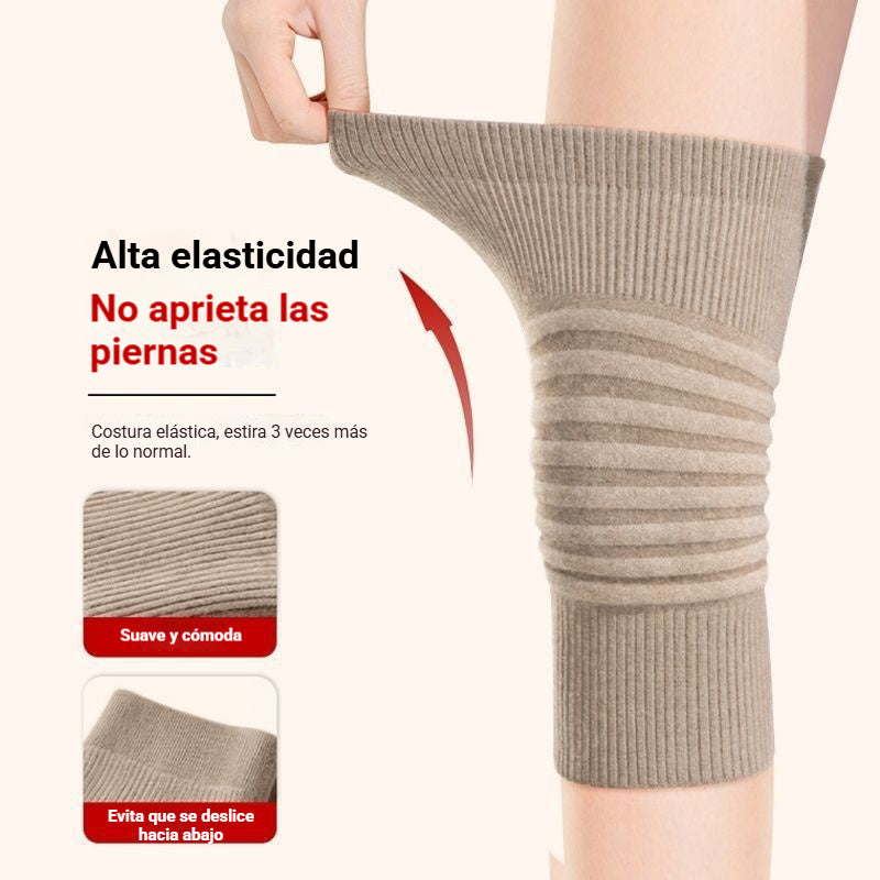 🔥【Compra 1 par y llévate 1 gratis】🧦🏐Protectores de rodillas de cachemira de otoño e invierno para hombres, mujeres y ancianos para mantener las piernas calientes y prevenir resfriados.