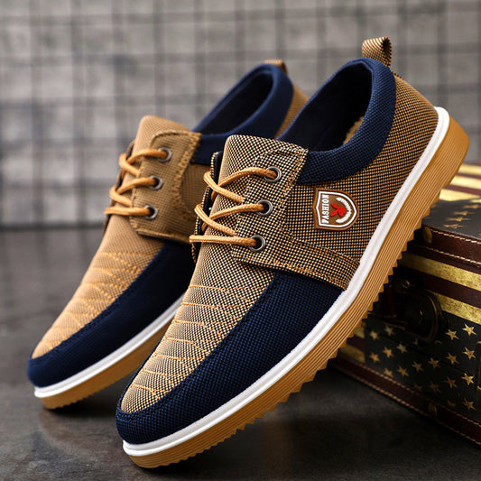 【🔥Gran descuento】🔥 2026 Zapatos casuales de lona transpirable para hombres