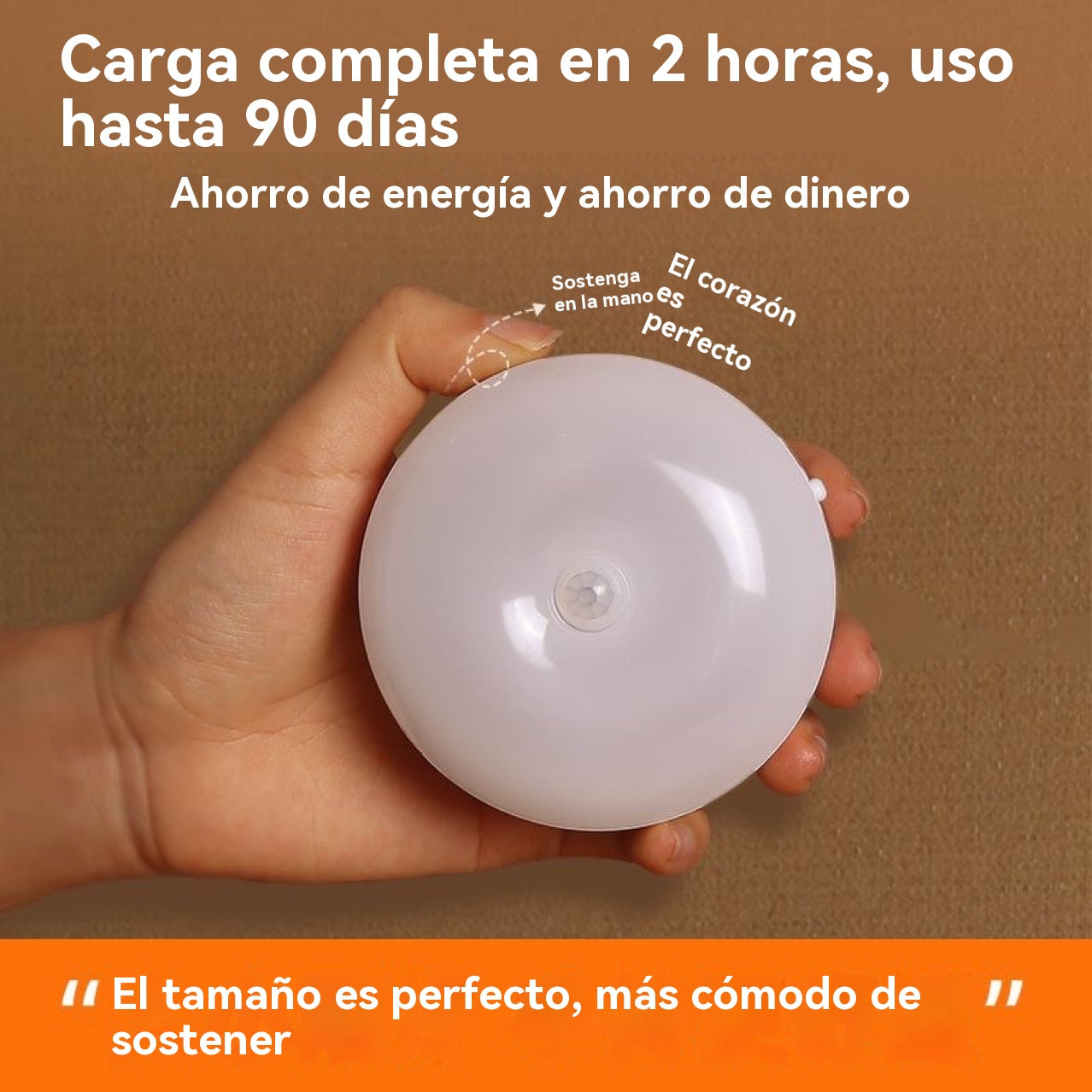 🏡💡【Compra 2 y llévate 2 gratis】Luz LED inteligente que detecta el cuerpo humano, fácil de cargar y práctica