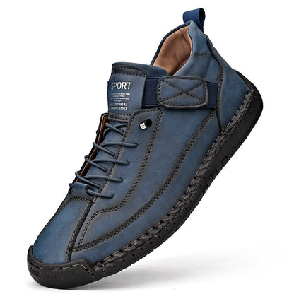 🔥【50% OFF】【38-48】Ležérní pánská obuv pro volný čas, pracovní obuv, outdoorová obuv, šitá obuv-3878870
