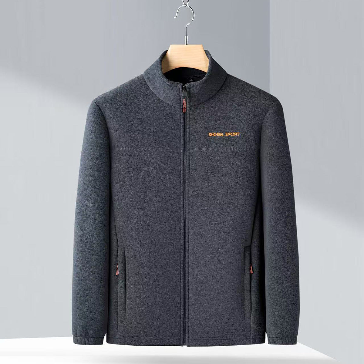 🧥🍂🔥50% zľava🔥Pánska jesenná a zimná polar fleecová bunda, flísová bunda s vysokým golierom pre mladých mužov a mužov stredného veku