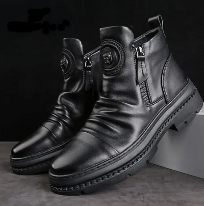 ⏳🔥20% zniżki🔥Nowe modele na jesień i zimę 39-44【】 Nowe skórzane buty męskie, wysokiej jakości skóra bydlęca, ręcznie robione.