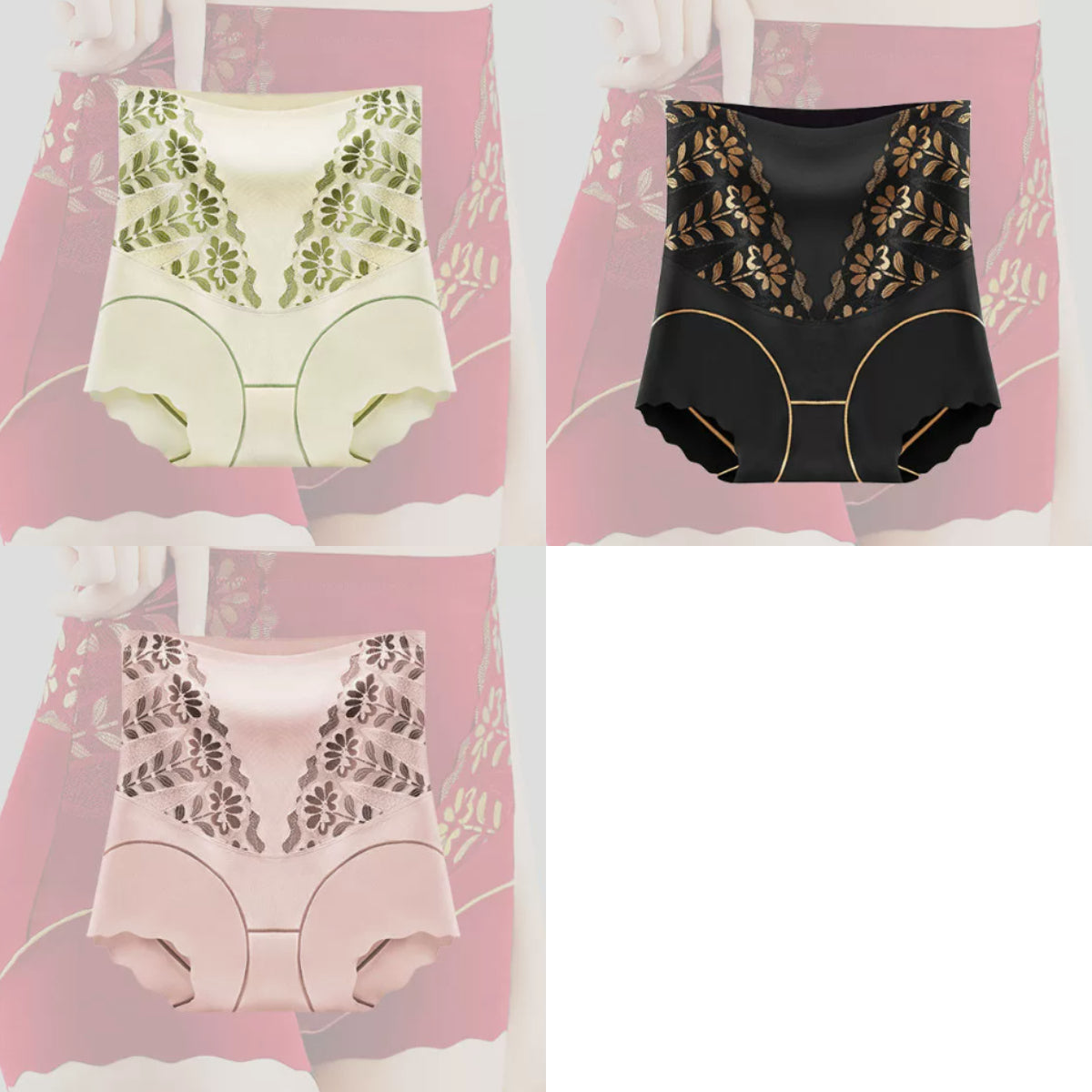 🌸🩲【Kupte 2 a získáte 1 zdarma】 Braguitas cómodas antibacterianas de cintura alta para abdominoplastia  💖