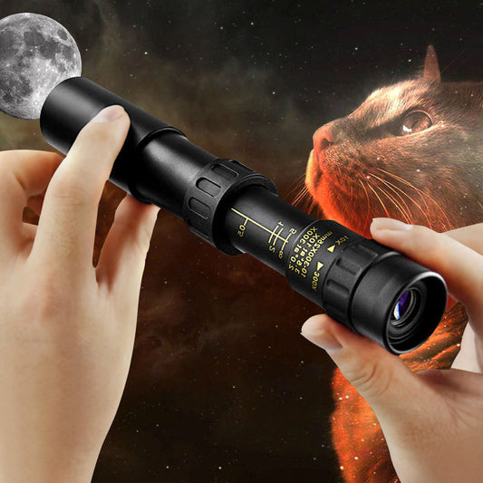 🔥Časovo limitovaná ponuka🔥10-300X Zoom HD Přenosný výkonný dalekohled s dlouhým dosahem Profesionální dalekohled Monokulární dalekohled s nízkým nočním viděním pro myslivost