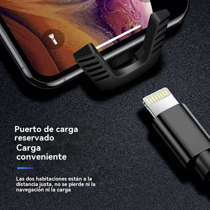 🚗【Compre uno y llévese otro gratis】Soporte multifuncional para teléfono móvil para coche, ¡soporta hasta 5 kg! Seguro y a prueba de sacudidas.
