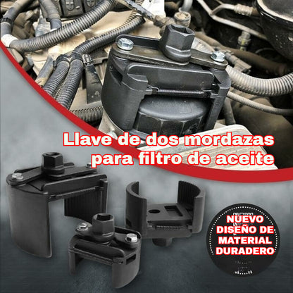 🛠️【60-80 mm/80-105 mm】🤩Llave de filtro de aceite ajustable